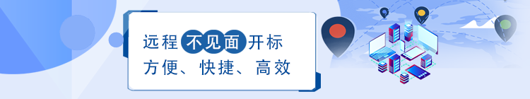 远程不见面开标